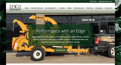 Desktop Screenshot of edgeequipment.com